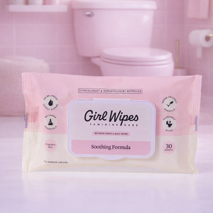 Girl Wipes - Flushable pH Balanced Wipes for Women